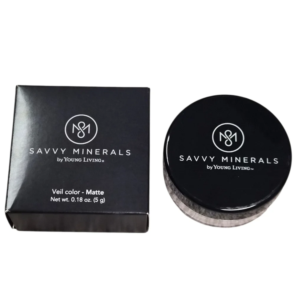 Savvy Minerals Veil Matte Setting Powder Translucent 5g Young Living New